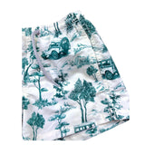 Saint Barth Costume Modello Boxer Tinta Unita con Stampa per Bambino COUNTRYU BEIGE SAINT BARTH 