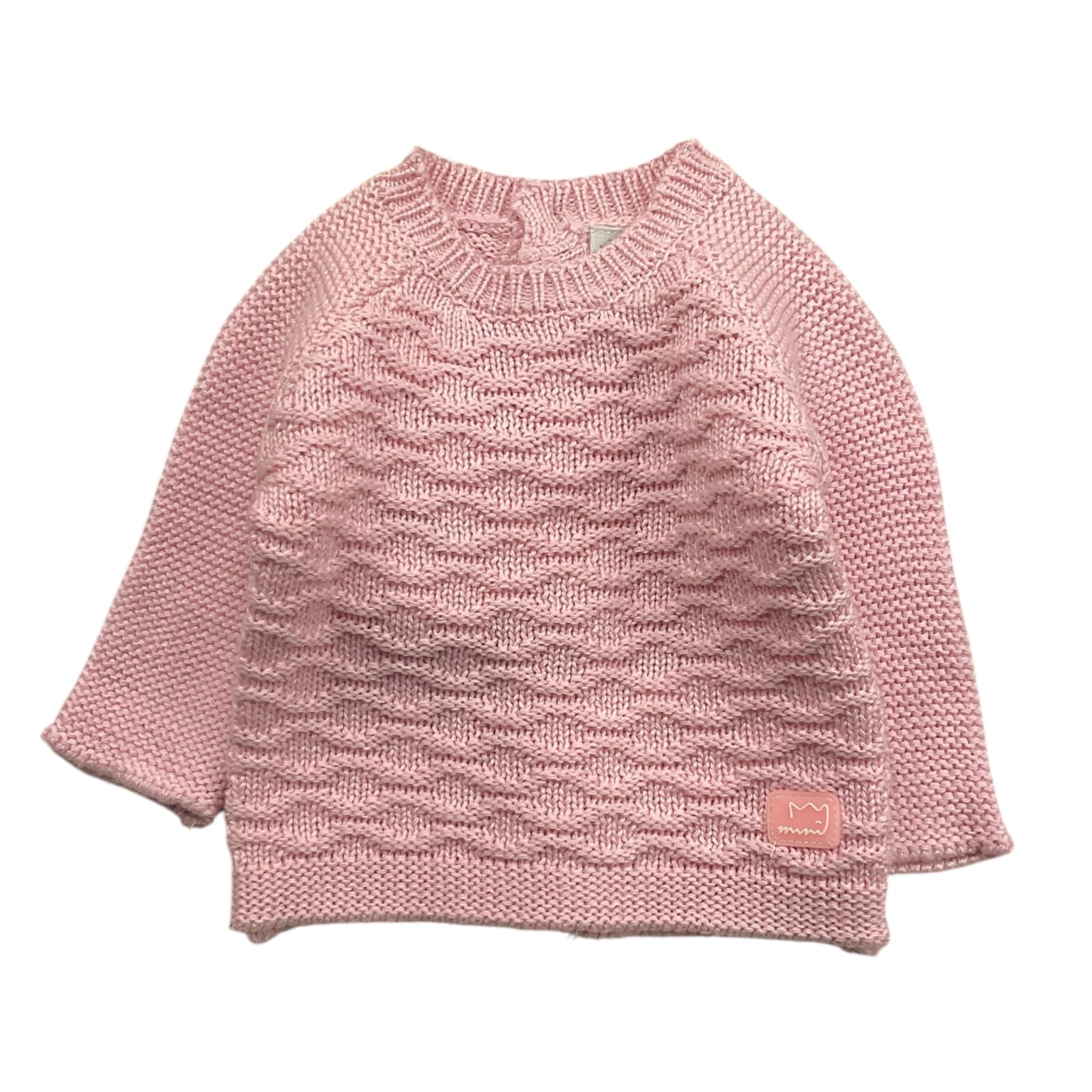 MINI YATSI completo maglia-ghettina tinta unita Rosa per Neonata 24200160 ROSA MINI YATSI 