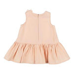 Elisabetta Franchi Abito Tinta Unita Giromanica per Bambina EGAB209 ROSA ELISABETTA FRANCHI 