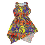 4Giveness Abito Multicolor con Fantasia per Bambina FGCG3905 MULTICOLOR 4GIVENESS 