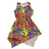 4Giveness Abito Multicolor con Fantasia per Bambina FGCG3905 MULTICOLOR 4GIVENESS 