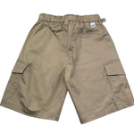 Paolo Pecora Bermuda Tinta Unita con Elastico In Vita per Bambino PP4319 BEIGE PAOLO PECORA 