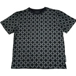 John Richmond T-Shirt Girocollo Tinta Unita per Bambino RBP26076TS NERO JOHN RICHMOND 