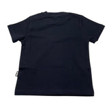 Daniele Alessandrini T-Shirt Girocollo Tinta Unita con Taschino Blu per Neonato