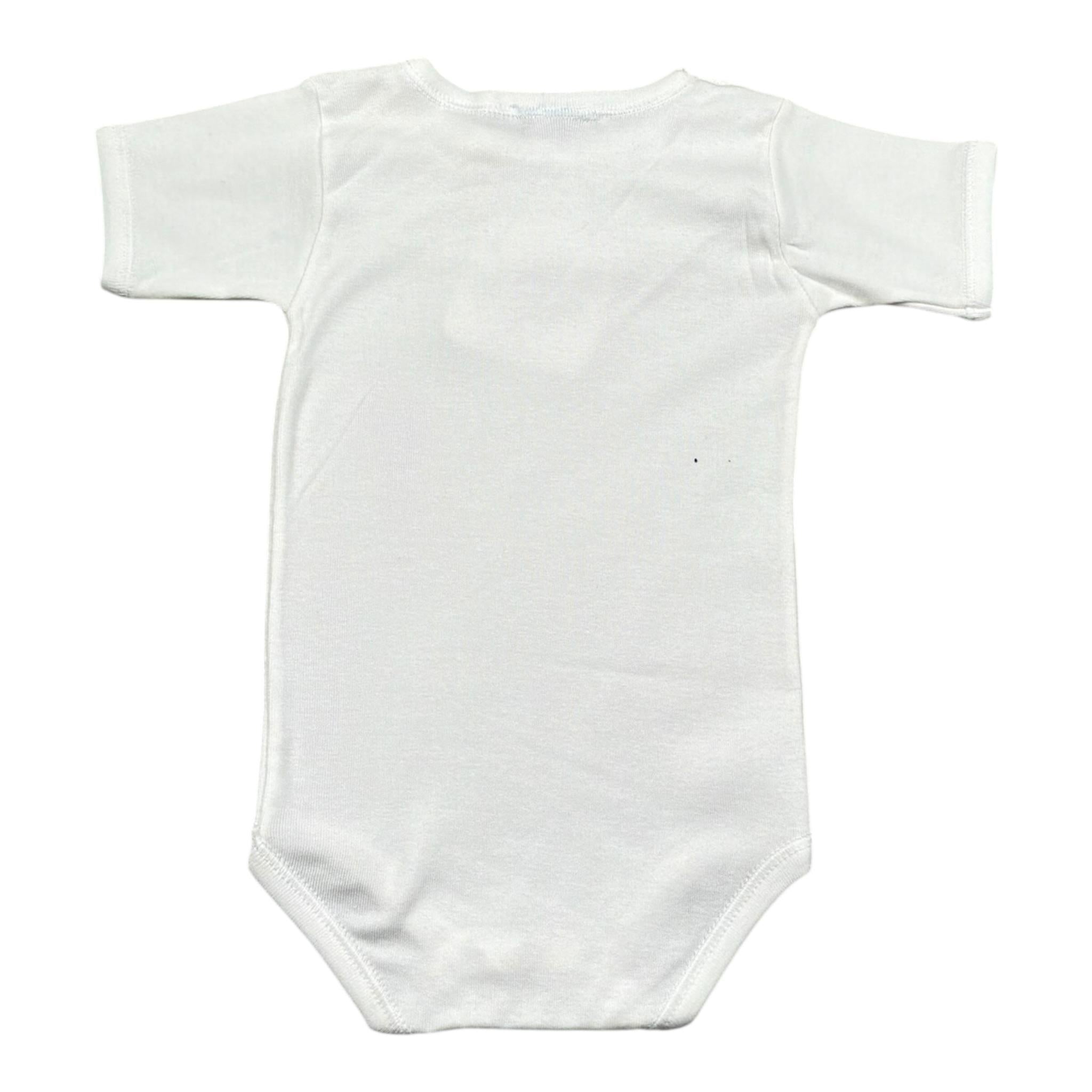 Seerose Completo 2 Pezzi Coulotte Tinta Unita con Tulle-Body per Neonata 362 BIANCO SEEROSE 