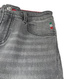 Philipp Plein Jeans tinta unita con 5 Tasche Grigio per Bambino 2RP000 GRIGIO PHILIPP PLEIN 