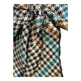 PICCOLA LUDO spilla modello fiocco fantasia a quadri Bianco per Bambina BS9WA016X BIANCO PICCOLA LUDO 