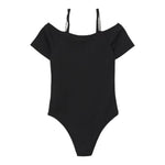 Liu Jo Body Tinta Unita A Costine per Bambina GA5069 NERO LIU JO 