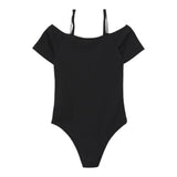 Liu Jo Body Tinta Unita A Costine per Bambina GA5069 NERO LIU JO 