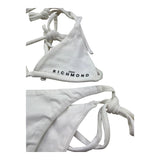 John Richmond Costume 2 Pezzi Triangolo-Mutandina Tinta Unita per Bambina RGP26030CO BIANCO JOHN RICHMOND 