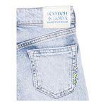 Scotch & Shrunk Jeans Tinta Unita con Girovita Regolabile per Bambino 180295 AZZURRO SCOTCH & SHRUNK 