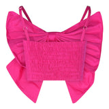 Fun & Fun Completo 2 Pezzi Top-Gonna Tinta Unita per Bambina FNCJTP16372 FUXIA FUN & FUN 