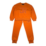 John Richmond Completo 2 Pezzi Felpa-Pantalone Tinta Unita per Bambino RBP26011CF ARANCIONE JOHN RICHMOND 