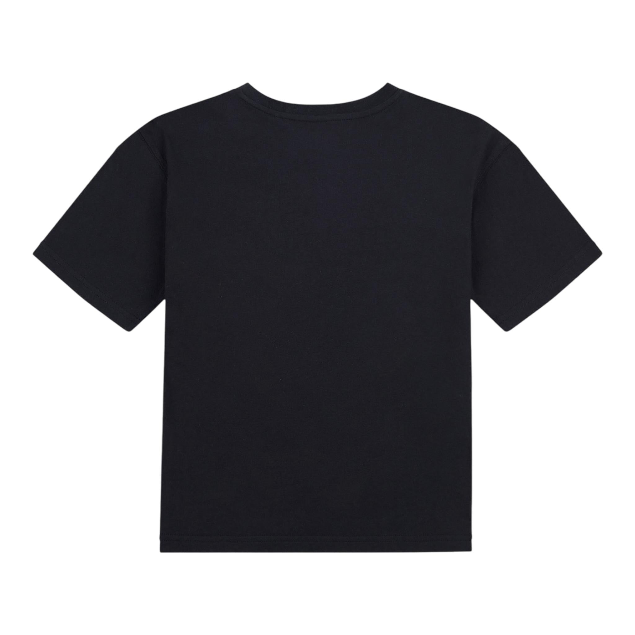 New Balance T-Shirt Girocollo Tinta Unita con Logo per Bambino LAKB0001 NERO NEW BALANCE 