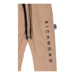 JOHN RICHMOND pantalone tinta unita con stampa e elastico in vita Beige per Neonato RIA24049PAX BEIGE JOHN RICHMOND 