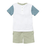 Guess Completo 2 Pezzi T-Shirt-Bermuda per Bambino N5RG078HM4 BIANCO GUESS 