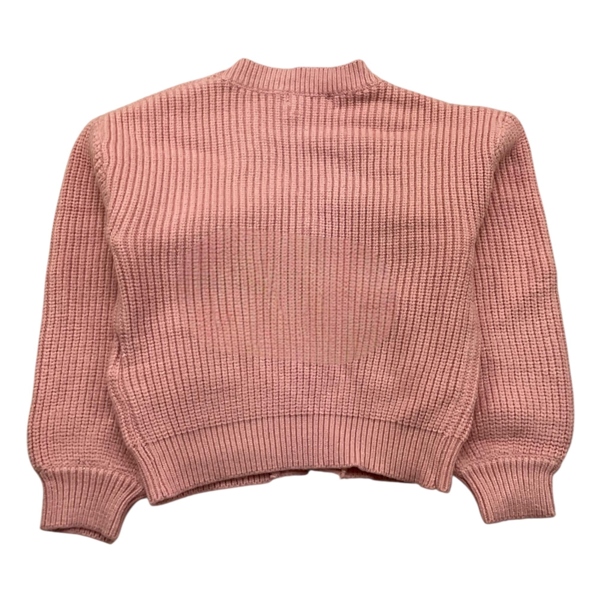 M+E' cardigan scollo a tinta unita Rosa per Neonata UE1420X ROSA M+E' 