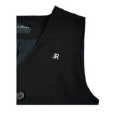 John Richmond Gilet Tinta Unita Doppiopetto per Bambino RBP25220GTX NERO JOHN RICHMOND 