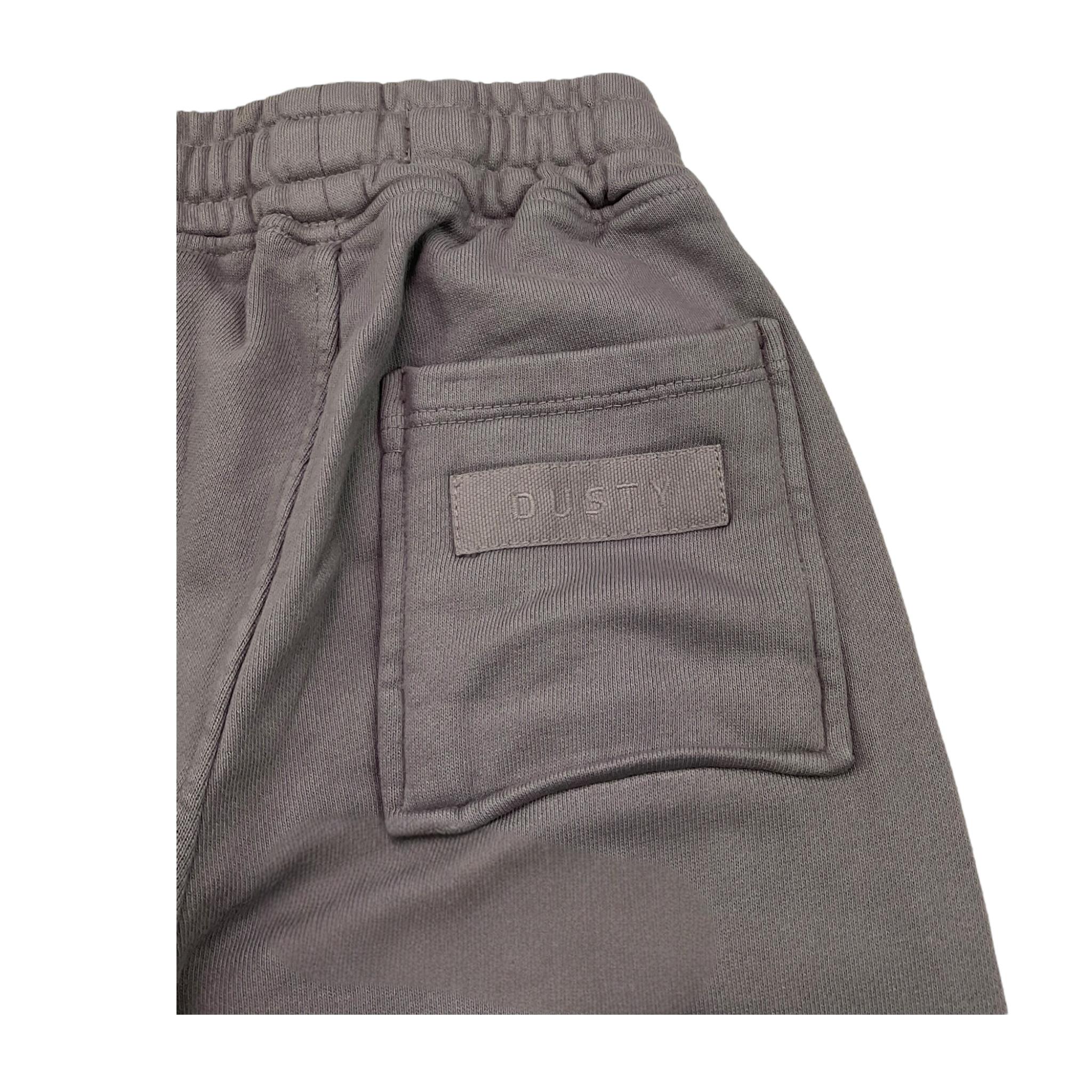 DUSTY COLOR pantalone tuta tinta unita Grigio per Bambino DJJF4301SP GRIGIO DUSTY COLOR 
