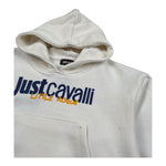 Just Cavalli Felpa Chiusa con Cappuccio Tinta Unita con Logo per Neonato JIP26039FE PANNA JUST CAVALLI 