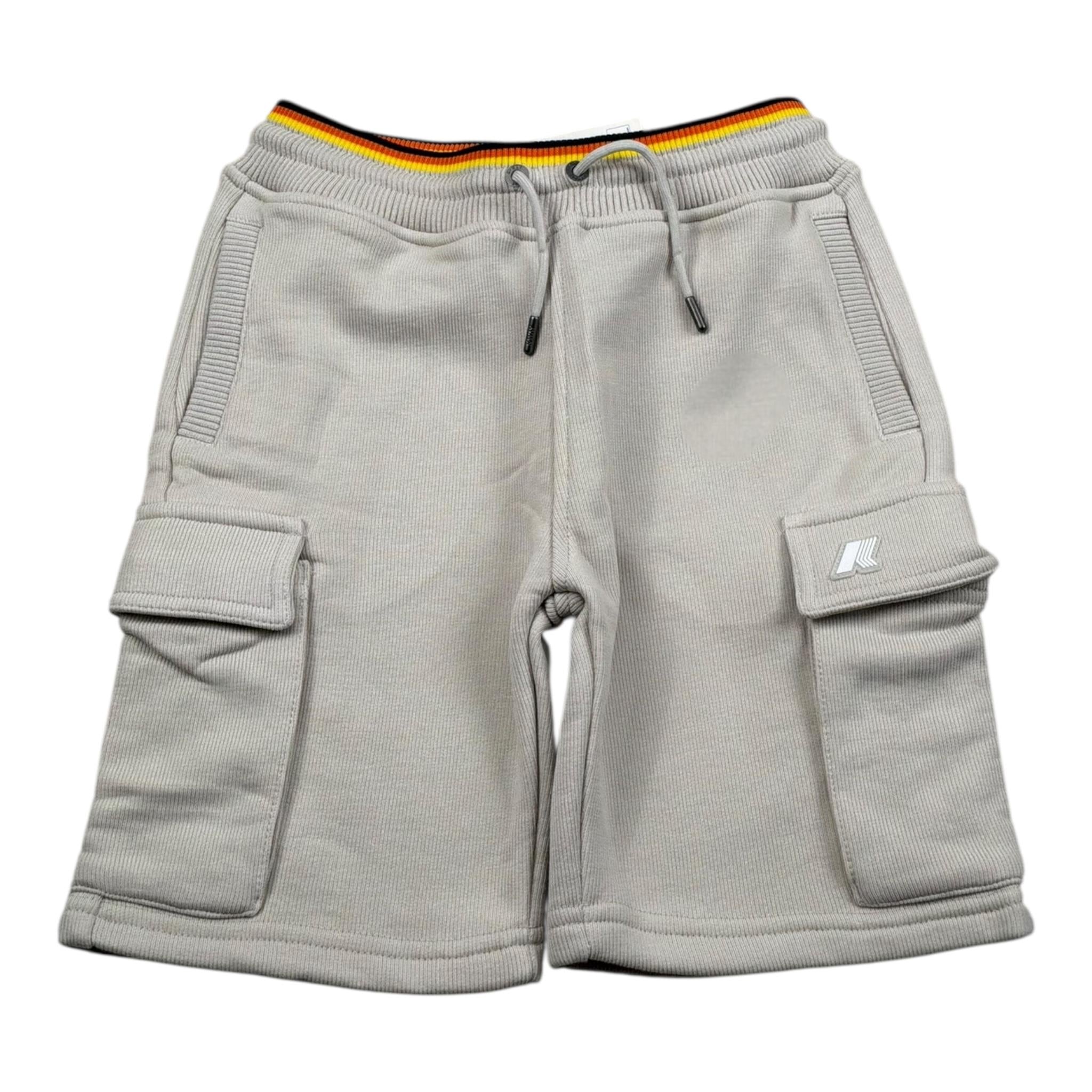 K-Way Bermuda Tuta Tinta Unita per Bambino K7133SWX BEIGE K-WAY 