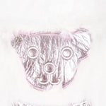 JOHN RICHMOND pelliccia tinta unita con zip e cappuccio Bianco per Neonata RIA24007PL BIANCO JOHN RICHMOND 