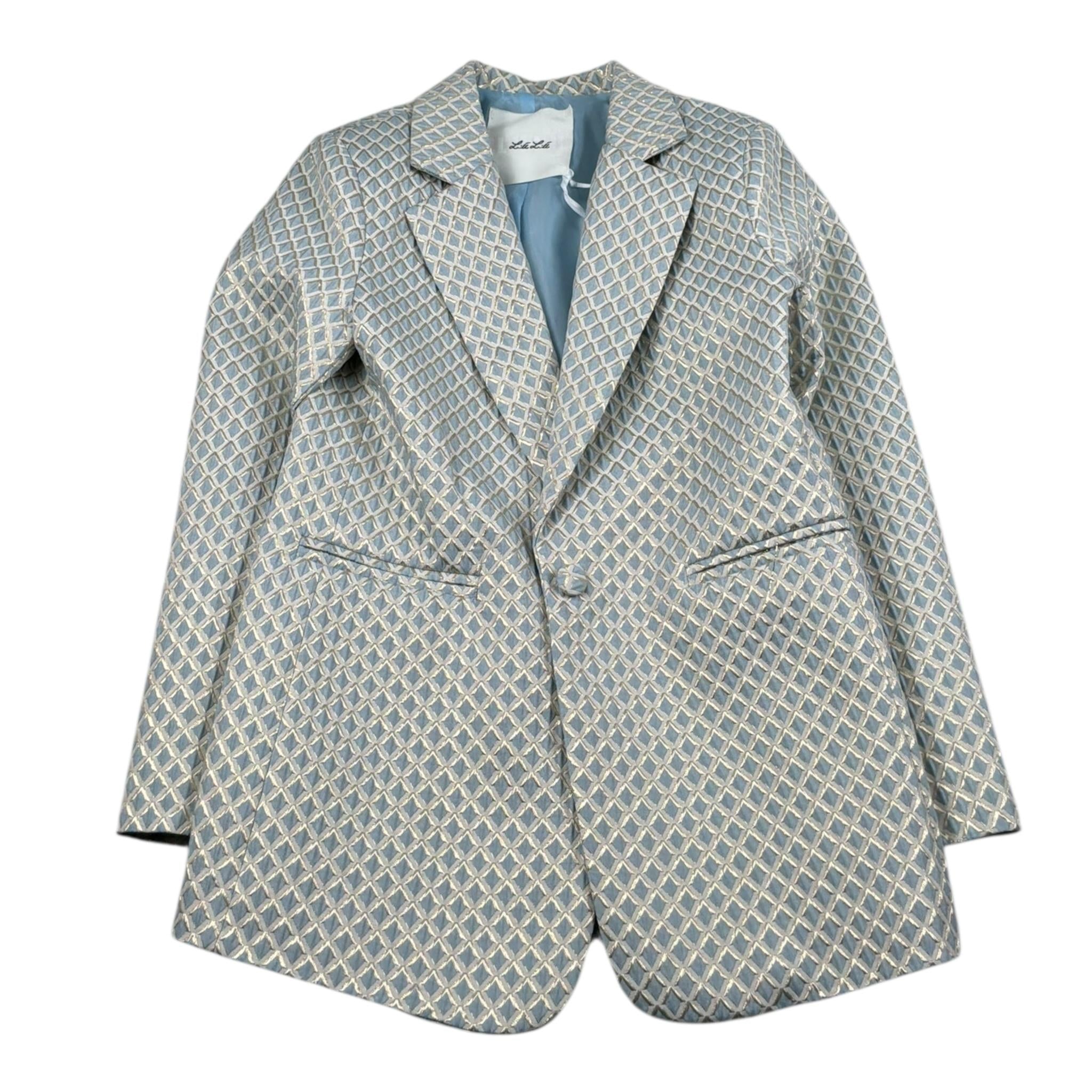 Lu Lu By Miss Grant Giacca Tinta Unita con Fantasia per Bambina LL3450 BEIGE LU LU BY MISS GRANT 