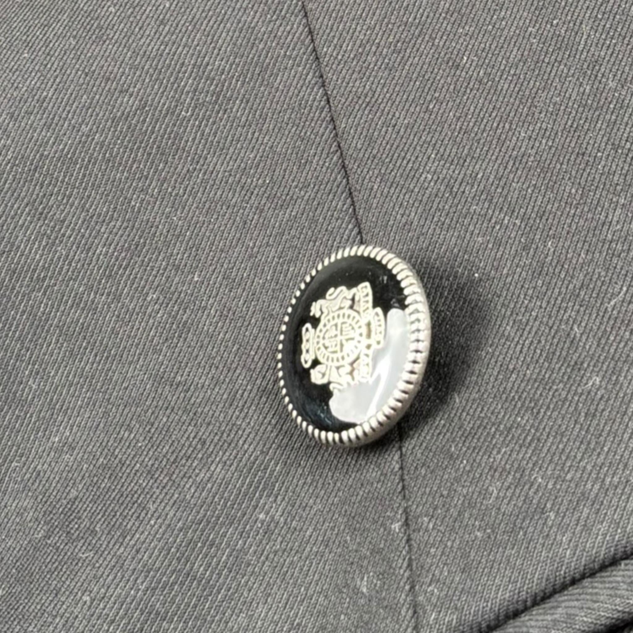 Syst Giacca Tinta Unita con Bottoni per Bambino GCB800 NERO SYST 