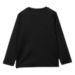 EMPORIO ARMANI shirt girocollo tinta unita cn logo Blu per Neonato 6LHTJ7 BLU EMPORIO ARMANI 