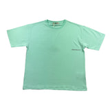Hinnominate T-Shirt Girocollo Tinta Unita Con Logo Menta Per Bambina