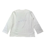 MAYORAL shirt girocollo tinta unita con stampa Bianco per Bambino 4046 BIANCO MAYORAL 