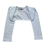 Petit Coprispalle Tinta Unita con Brillantini per Neonata S1213281S BIANCO PETIT 