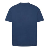 Calvin Klein T-Shirt Girocollo Tinta Unita con Stampa per Bambino IB0IB02359 BLU CALVIN KLEIN 