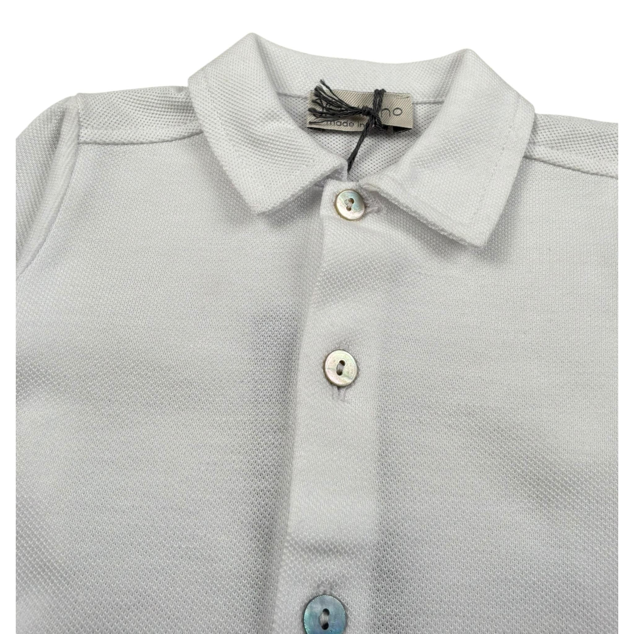 J.O. Milano Camicia Manica Lunga tinta unita Bianco per Bambino 576Z7J BIANCO J.O. MILANO 