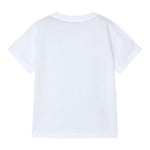 Mayoral T-Shirt Girocollo Tinta Unita con Stampa per Bambino 3032 BIANCO MAYORAL 