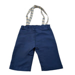 New Gereration Bermuda tinta unita con Bretelle Blu per Bambino 221352 BLU NEW GERERATION 