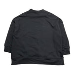 MARC ELLIS felpa girocollo tinta unita con stampa Nero per Bambina JMJMX15740 NERO MARC ELLIS 