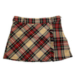 PICCOLA LUDO gonna stampa fantasia scozzese Beige per Bambina BS8WB062 BEIGE PICCOLA LUDO 