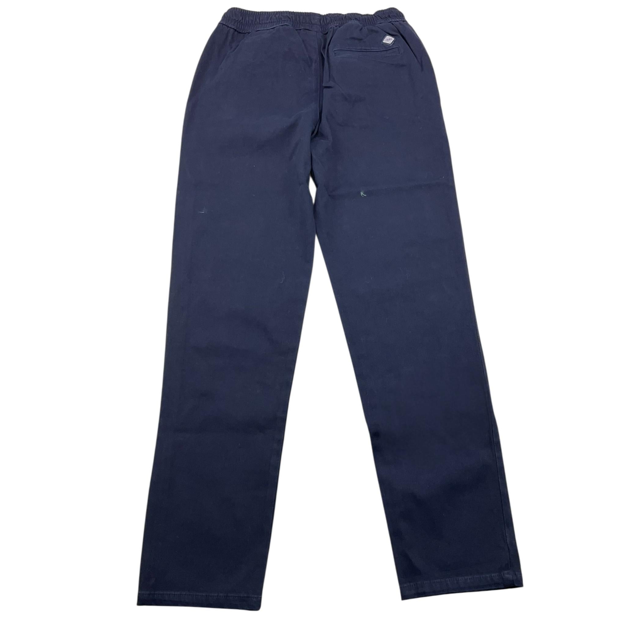 NUPKEET pantalone tinta unita cn elastico in vita Blu per Bambino 24NK295 BLU NUPKEET 