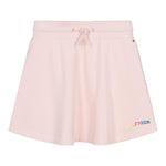 Tommy Hilfiger Short Tinta Unita con Stampa per Bambina KG0KG07850 ROSA TOMMY HILFIGER 
