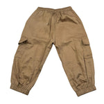 M+E' Pantalone Tinta Unita Modello Cargo per Neonata UE1767X CAMMELLO M+E' 