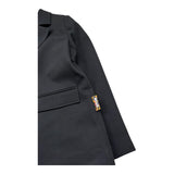 Just Cavalli Giacca Tinta Unita Monopetto per Bambino JGP26184GC NERO JUST CAVALLI 