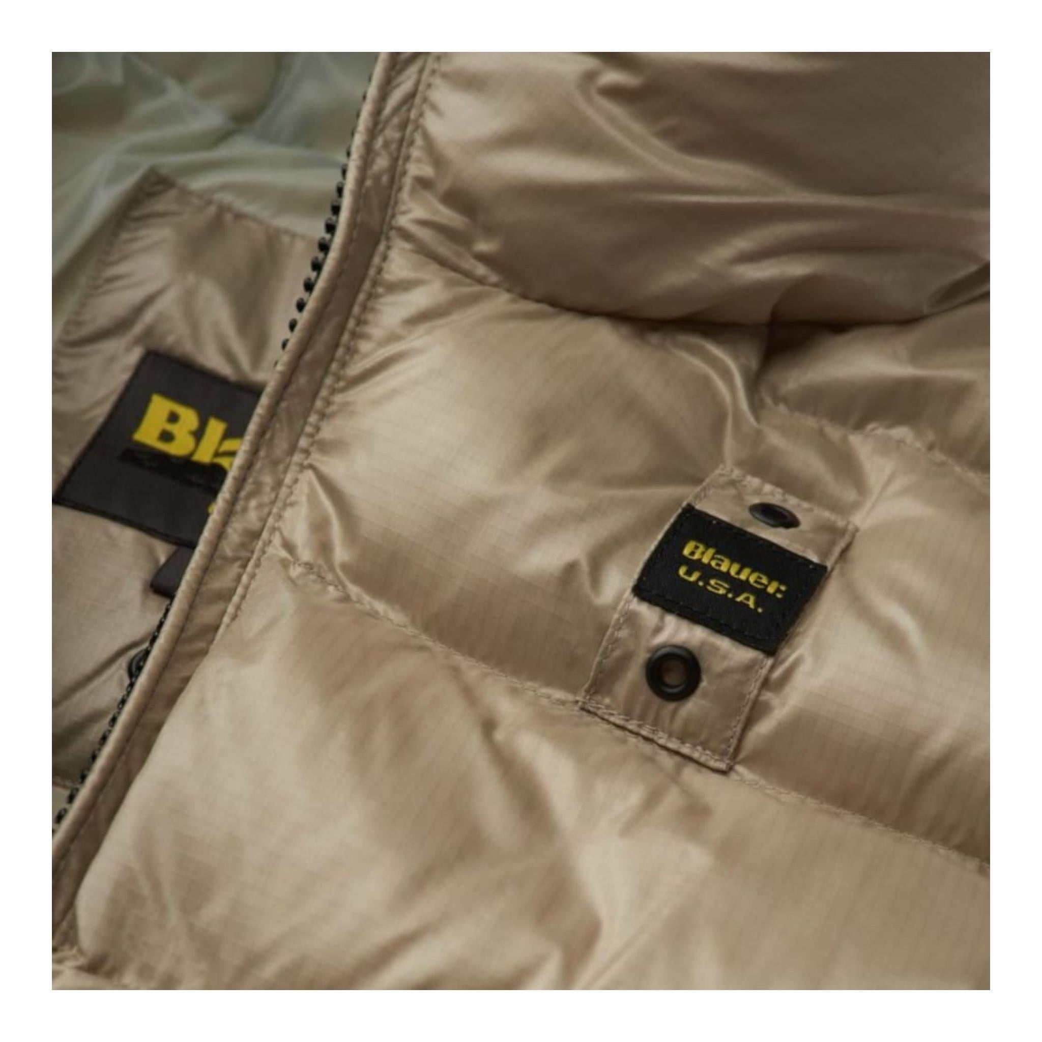 BLAUER giubbino tinta unita con cappuccio Beige per Neonato 24WBLKC02569 BEIGE BLAUER 