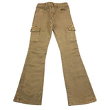 MAYORAL jeans tinta unita modello zampa Beige per Bambina 4543XX BEIGE MAYORAL 