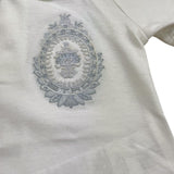 Etro Body Tinta Unita Mezza Manica con Colletto per Neonata GUA521 BIANCO ETRO 