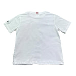 Saint Barth T-Shirt Girocollo Tinta Unita con Stampa per Bambino 01215L BIANCO SAINT BARTH 