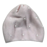 Marlu' Cappello Tinta Unita con Ricami per Neonata EC1871 ROSA MARLU' 