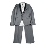 Tom H Garrison Completo 4 Pezzi Giacca-Gilet-Camicia-Pantalone per Bambino CMTM BLU TOM H GARRISON 