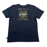 K-Way T-Shirt Girocollo Tinta Unita per Bambino K5136ZWX BLU K-WAY 