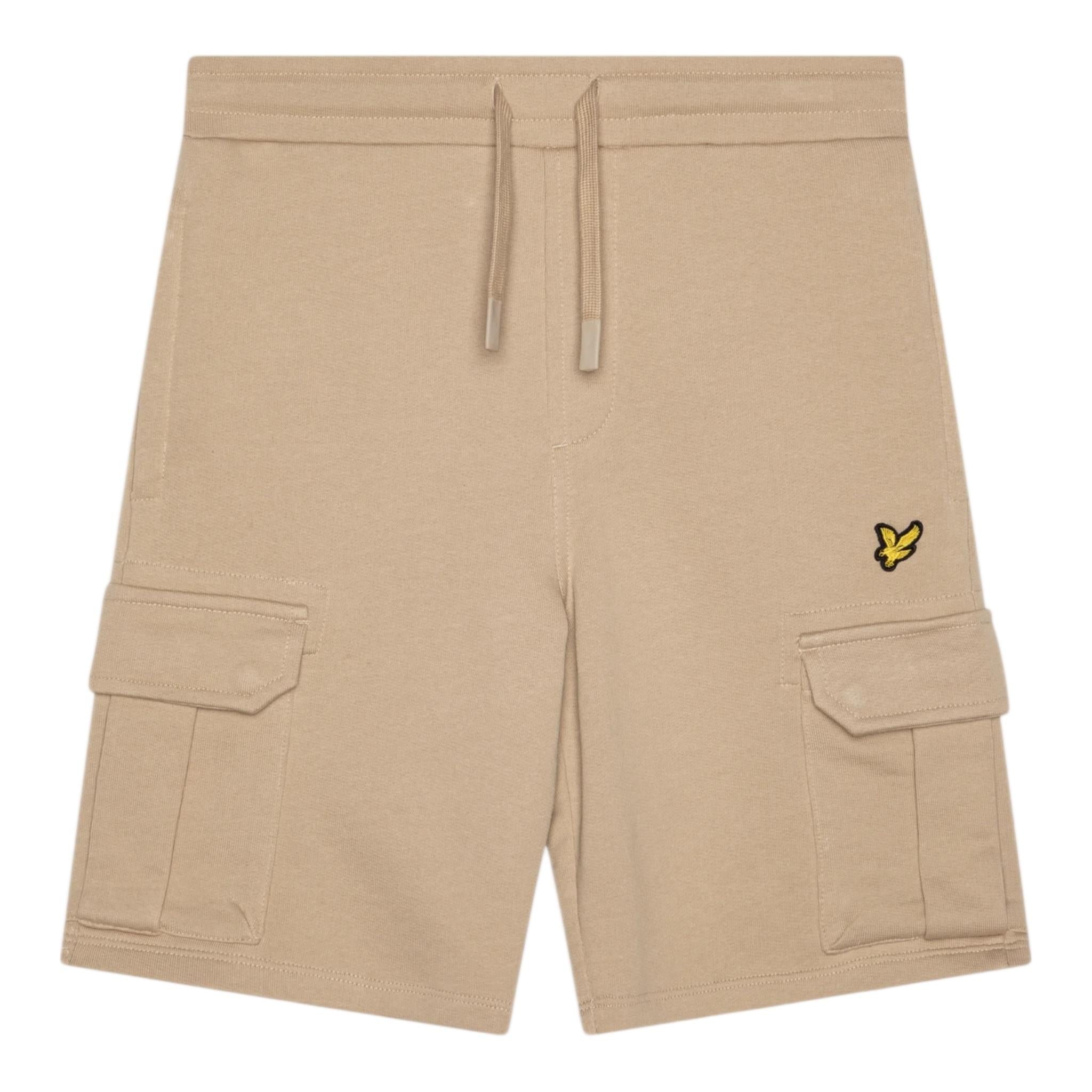 Lyle&Scott Bermuda Tinta Unita con Stampa per Bambino 48742 BEIGE LYLE&SCOTT 
